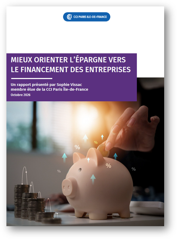 épargne financement entreprises - rapport - CCI Paris IDF - oct 2026