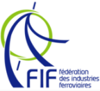 Logo FIF, Fédération des industries ferroviaires